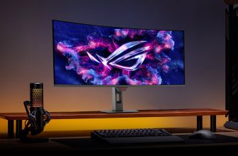 ASUS ROG Strix 34-Inch Ultrawide Monitor Showing Immersive Gaming Display