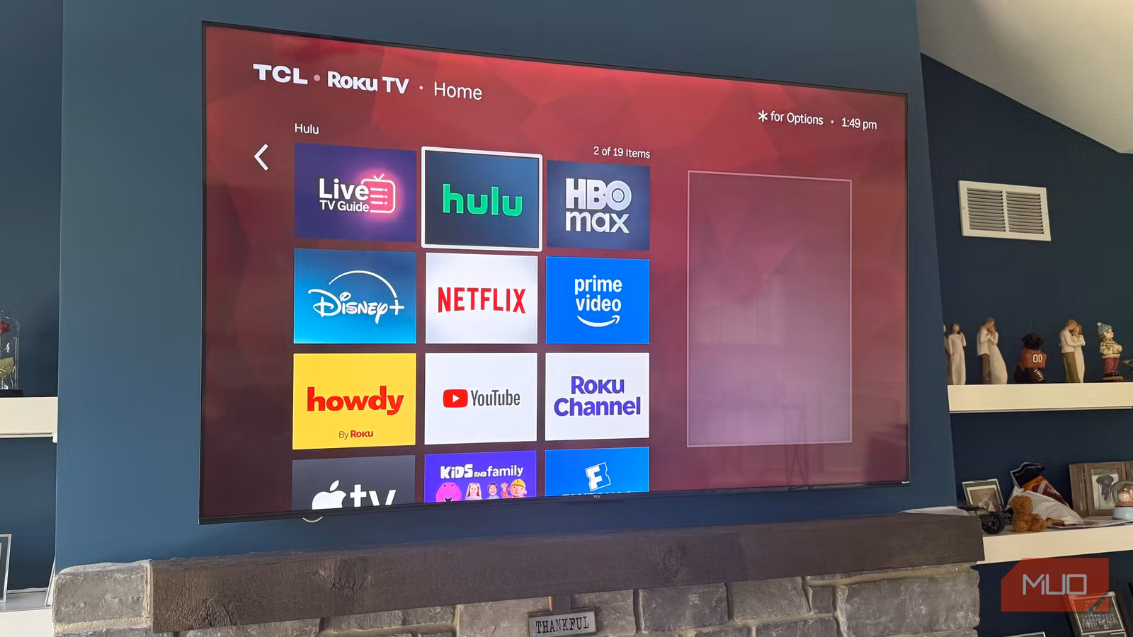 Minimal Roku Home Screen Setup3